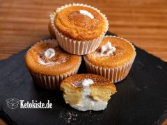Keto Muffins im Twinkies-Style