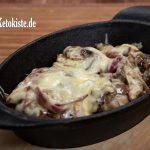 Hähnchen mit Champignon Topping